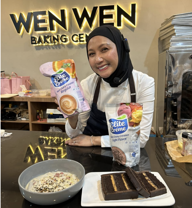 Cooking Demo Elite Creme Bareng Masterchef 8 - Chef Wita:  London Layer Chocolate Cake hingga Creamy Tteokbokki